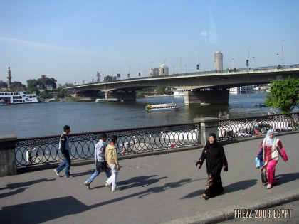 Каир. Мост через Нил