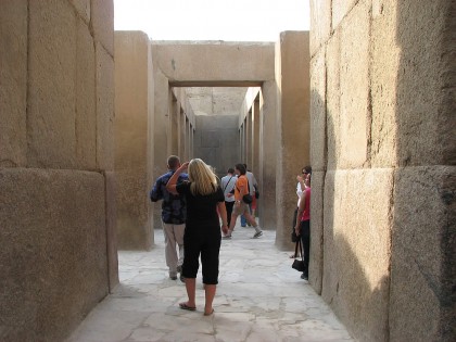 Гранитные блоки якобы погебального храма Хафры