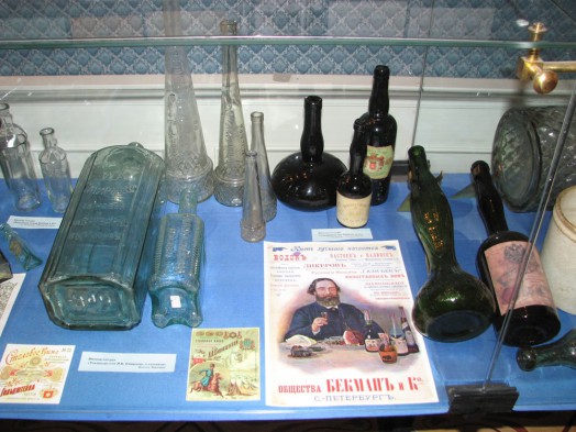 Экспозиция музея водки