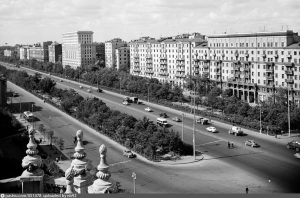 Ленинградский проспект. Москва. Вероятно 60е